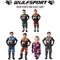 Traje DE Carrera DE Moto Niã‘Os WULFSPORT Forte New 2020 Motocross Quad Enduro ATV MX Pit Sport Junior Camiseta pantalón